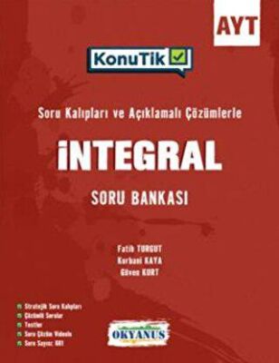 Okyanus Yayınları AYT KonuTik İntegral Soru Bankası - 1