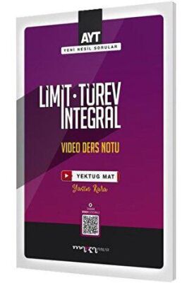 Marka Yayınları AYT Limit Türev İntegral Video Ders Notları - 1