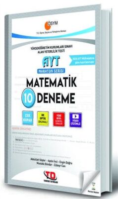 AYT Maraton Serisi Matematik 10 Deneme kapağı