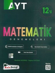 AYT Matematik 12` li Deneme - Kafa Dengi Yayınları