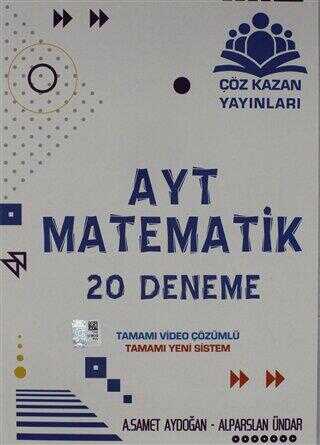 Çöz Kazan Yayınları AYT Matematik 20 li Deneme