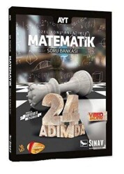 Sınav Yayınları 2019 AYT 24 Adımda Matematik Özel Konu Anlatımlı Soru Bankası - Sınav Yayınları
