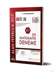 Yazarın Kendi Yayını - Barış Çelenk AYT Matematik 5 li Deneme - Yazarın Kendi Yayını - Barış Çelenk