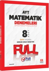 AYT Matematik 8`li Deneme - Full Matematik Yayınları 