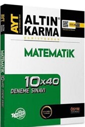 Altın Karma Yayınları Altın Karma AYT Matematik Branş Deneme - Altın Karma Yayınları