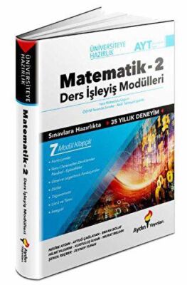 Üniversiteye Hazırlık Matematik Ders İşleyiş Modülleri 2. Kitap kapağı