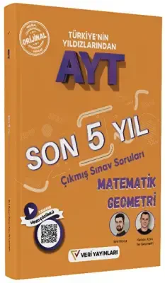 Veri Yayınları AYT Matematik Geometri Son 5 Yıl Çıkmış Sınav Soruları - 1