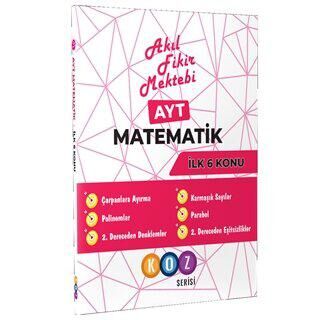 AYT Matematik Koz Serisi kapağı