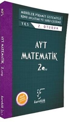 AYT Matematik Modüler Piramit Sistemiyle Konu Anlatımı ve Soru Çözümü 2. Kitap - 1