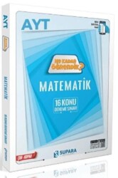 AYT Matematik Ne Kadar Öğrendik Konu Denemeleri - Supara Yayınları