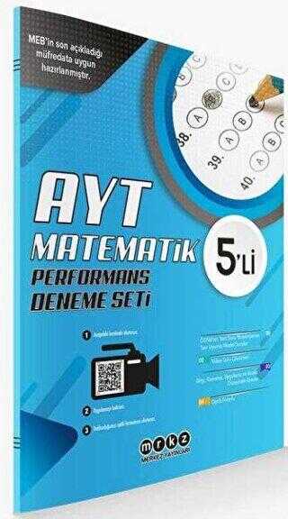 Merkez Yayınları AYT Matematik Özel 5`li Performans Deneme Seti