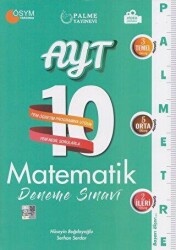 Palme YKS AYT Matematik 10 Deneme Palmetre Video Çözümlü - Palme Yayınları