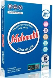 Toprak Yayıncılık AYT Matematik RAY Özel 15`li Denemeleri - Toprak Yayıncılık 