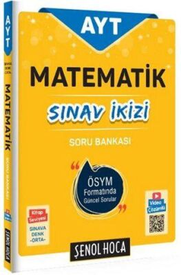 Şenol Hoca Yayınları 2020 AYT Matematik Sınav İkizi Soru Bankası - 1