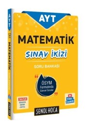 Şenol Hoca Yayınları 2021 AYT Matematik Sınav İkizi Soru Bankası - Şenol Hoca Yayınları