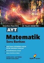 Aydın Yayınları AYT Matematik Soru Bankası - Aydın Yayınları