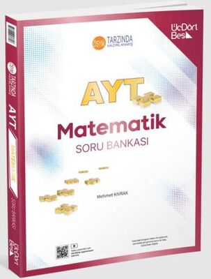 Üç Dört Beş Yayınları 2025 AYT Matematik Soru Bankası - 1