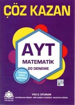 Çöz Kazan Yayınları AYT Matematik 20 li Deneme Sınavı - 1