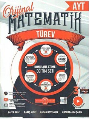 Orijinal Yayınları AYT Matematik Türev Konu Anlatımlı - 1