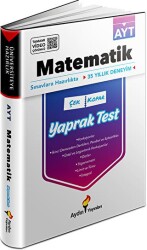 Aydın Yayınları AYT Matematik Yaprak Testler - Aydın Yayınları