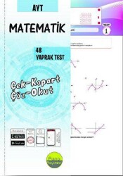 Pano Yayınevi AYT Matematik Yaprak Testleri Çek Kopart - Pano Yayınevi