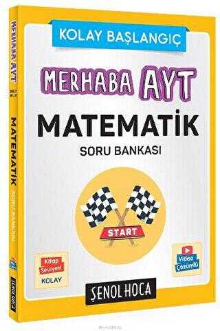 Şenol Hoca Yayınları AYT Merhaba Matematik Soru Bankası