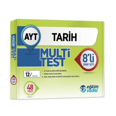 AYT Multi 8 Öğrencilik Kutu Test Tarih Eğitim Vadisi - 1