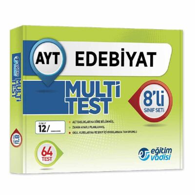 AYT Multi 8 Öğrencilik Kutu Test Türk Dili ve Edebiyatı Eğitim Vadisi - 1