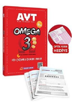 Deneme Zamanı AYT Omega 3 PDF Çözümlü Deneme Sınavı - 1