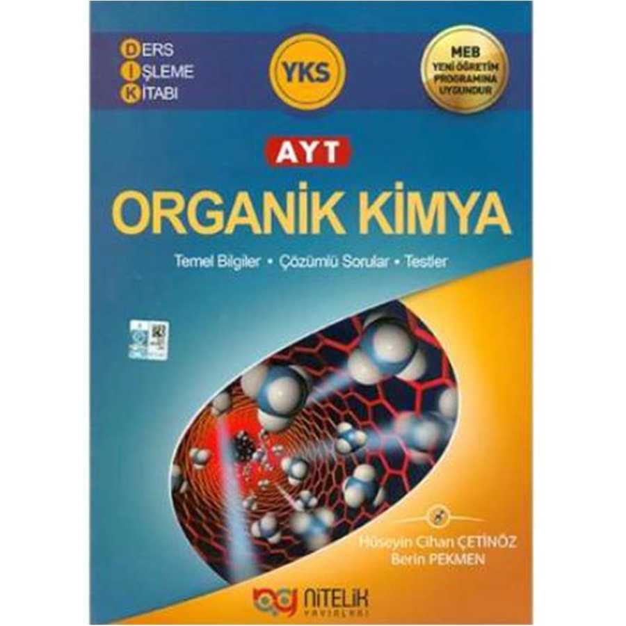 Nitelik Yayınları Nitelik YKS AYT Organik Kimya Ders İşleme Kitabı