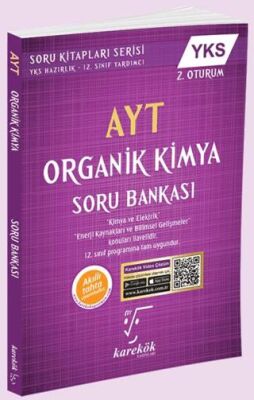 Karekök Yayıncılık AYT Organik Kimya Soru Bankası 2. Oturum - 1