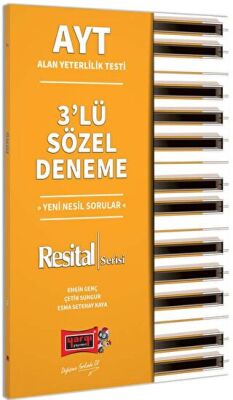 AYT Resital Serisi 3'lü Sözel Deneme - 1