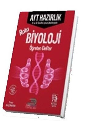 DersMarket Yayınları AYT Rota Biyoloji Öğreten Defter - 1