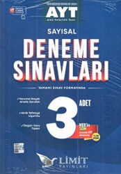 AYT Sayısal 3 Deneme - Limit Yayınları