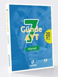 Supara Yayınları AYT Sayısal 7 Günde Kamp Kitabı - Supara Yayınları