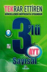 AYT Sayısal Tekrar Ettiren 3`lü Deneme - Yayın Denizi Yayınları