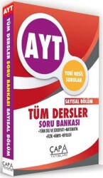 AYT Sayısal Tüm Dersler Soru Bankası - Çapa Yayınları