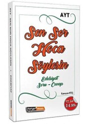 Kariyer Meslek Yayıncılık AYT Sen Sor Hoca Söylesin Edebiyat Soru Cevap - Kariyer Meslek Yayıncılık