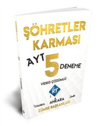 AYT Şöhretler Karması 5 Deneme 2021 - KR Akademi Yayınları