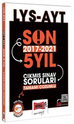 Yargı Yayınevi AYT Son 5 Yıl Tamamı Çözümlü Çıkmış Sınav Soruları - Yargı Yayınevi