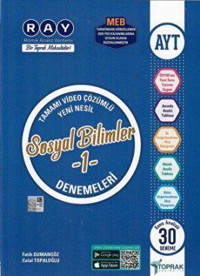 Toprak Yayıncılık AYT Sosyal Bilimler 1 Ray Konu Analizli 30 Deneme - 1
