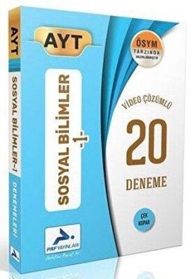 AYT Sosyal Bilimler-1 Video Çözümlü 20 Deneme - 1