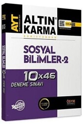 Altın Karma Yayınları Altın Karma AYT Sosyal Bilimler-2 Branş Deneme - Altın Karma Yayınları