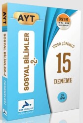 AYT Sosyal Bilimler-2 Video Çözümlü 15 Deneme - PARAF Yayınları