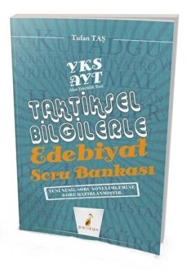 Pelikan Tıp Teknik Yayıncılık AYT Taktiksel Bilgilerle Edebiyat Soru Bankası - 1