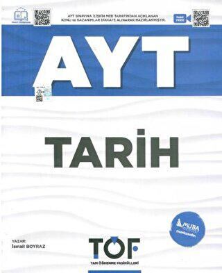 Muba Yayınları AYT Tarih Tam Öğrenme Fasikülleri TÖF - 1