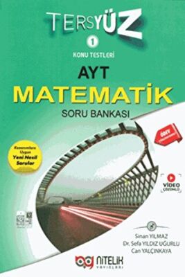 Nitelik YKS AYT Matematik Tersyüz Soru Kitabı kapağı