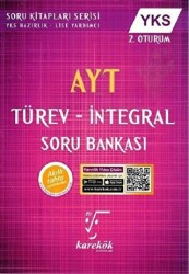 AYT Türev İntegral Soru Bankası YKS 2.Oturum - Karekök Yayıncılık