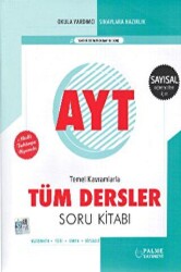 Palme YKS AYT Tüm Dersler Soru Kitabı Sayısal - Palme Yayınları
