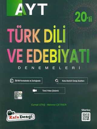 Kafa Dengi Yayınları AYT Türk Dili ve Edebiyatı 20` li Deneme